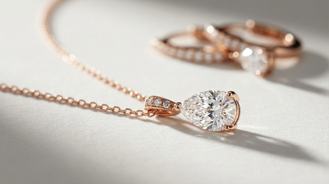 Noor Brilliant Jewelry – Kampagnenbild – KI-Visual
